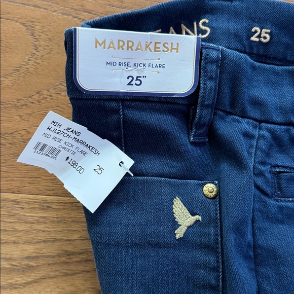 NWT MiH JEANS MARRAKESH KICK FLARE 25 - Picture 4 of 4